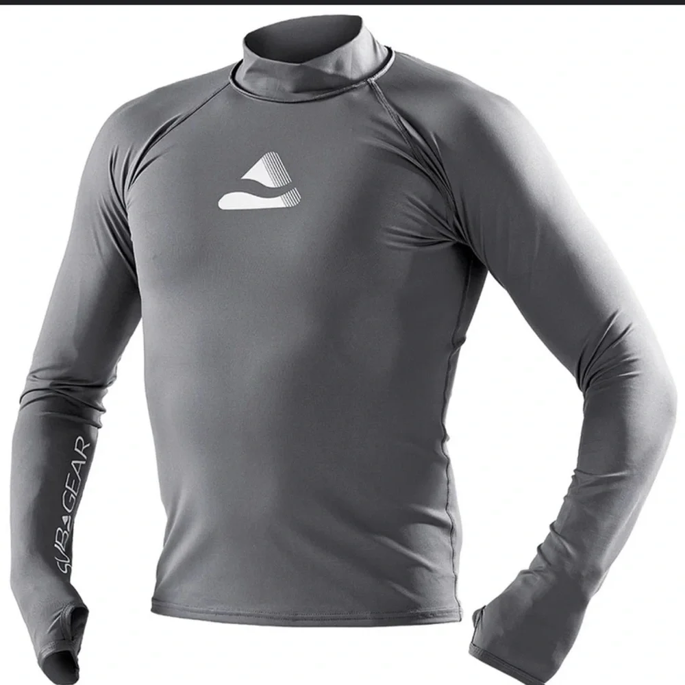SubGear Stone Long Sleeve Rash Guard XS bisexual - Picture 1 of 5
